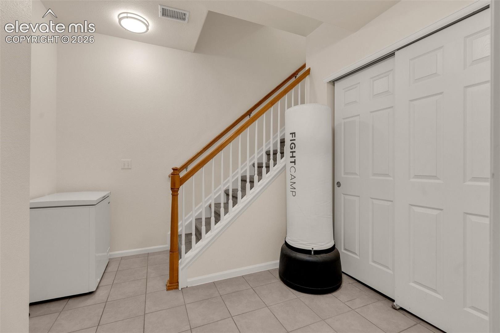 Mudroom in Lower Level