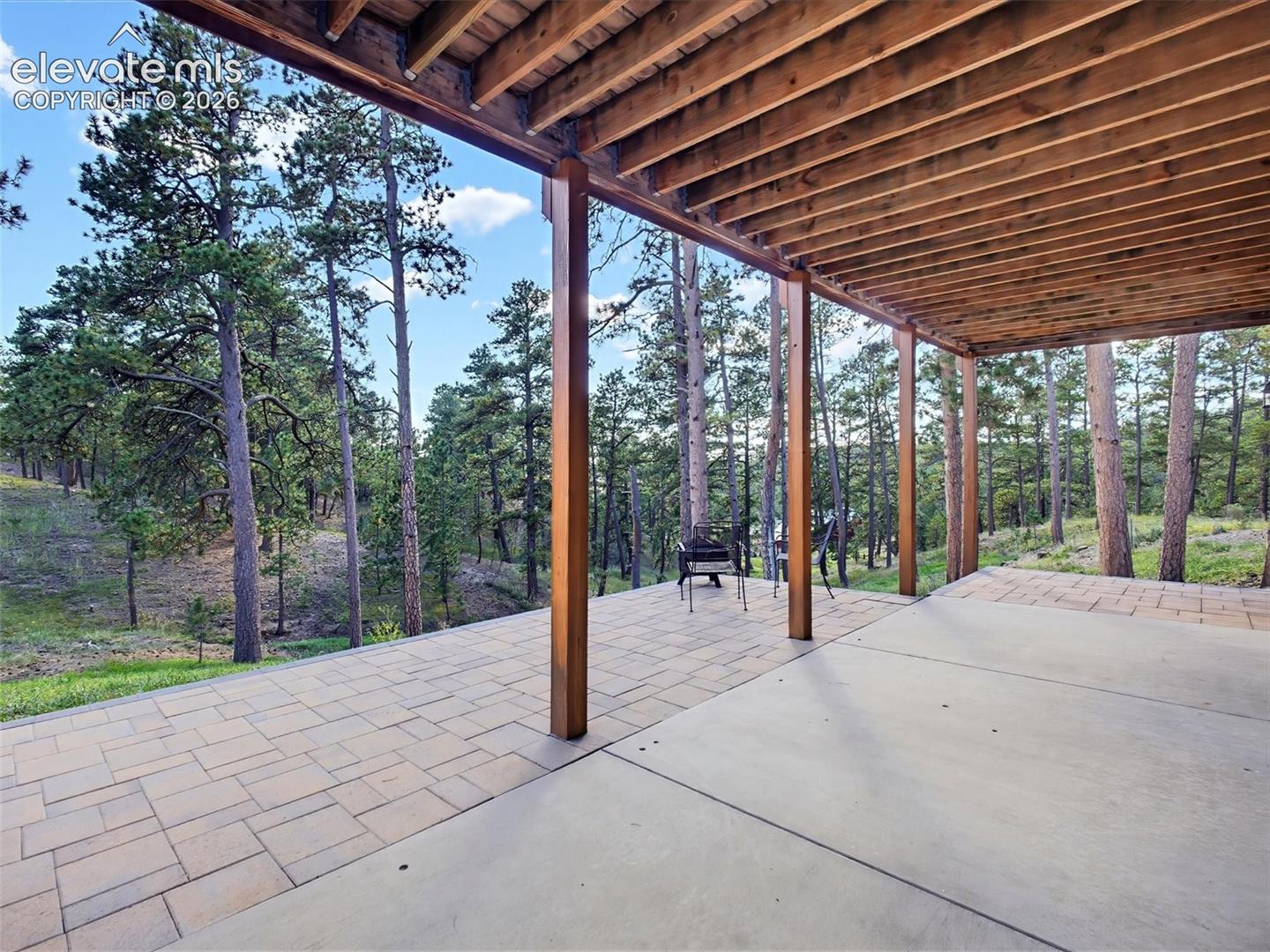 Room for outdoor dining