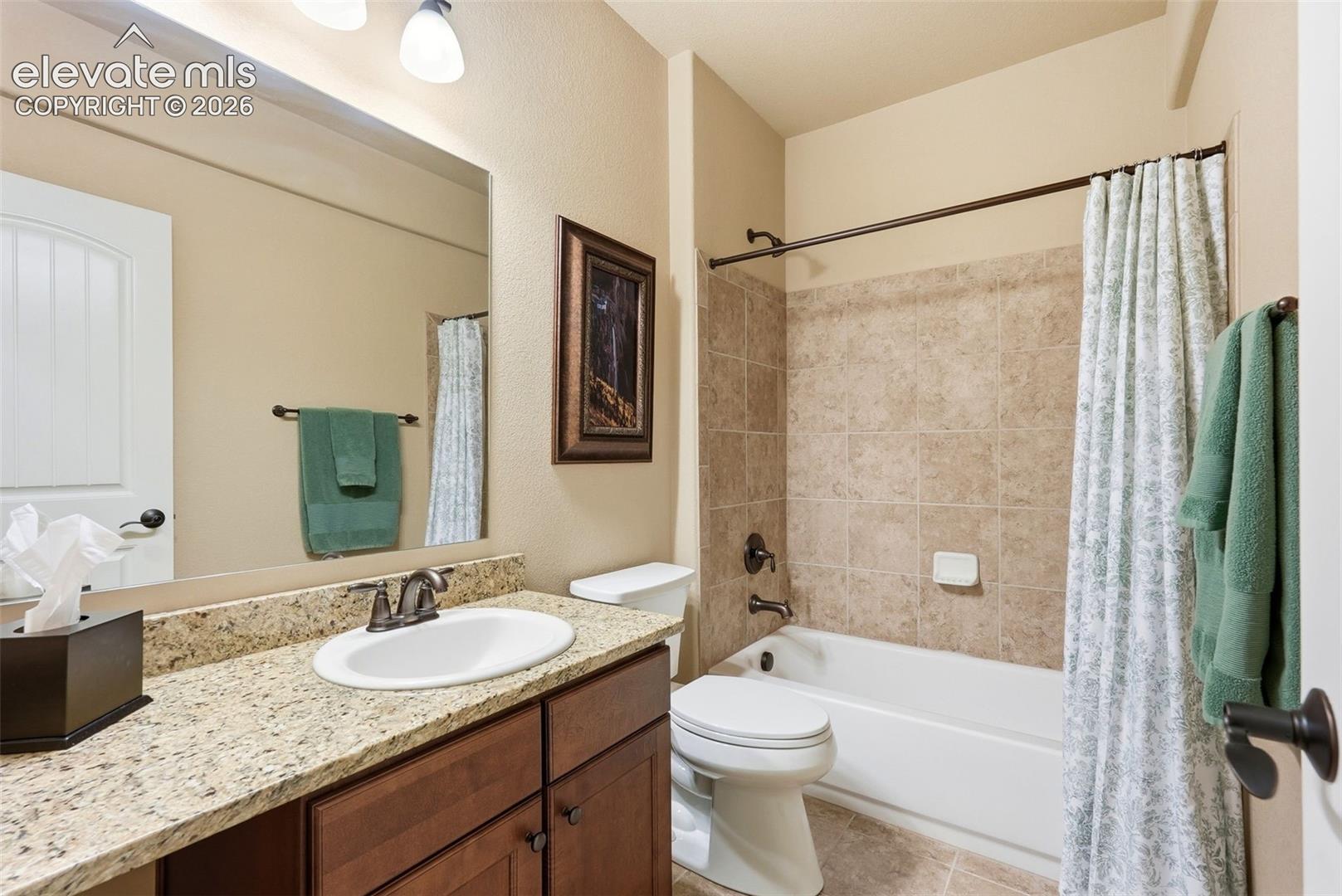 Full bath in basement