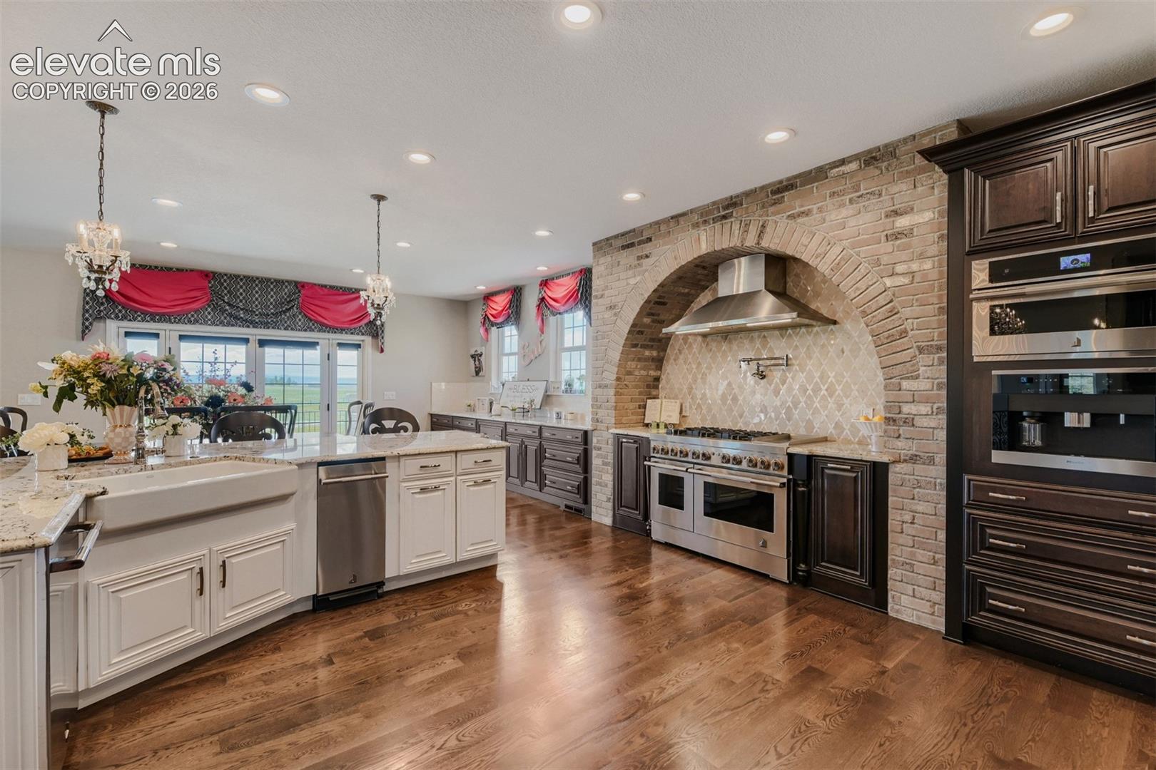 Top of the line appliances