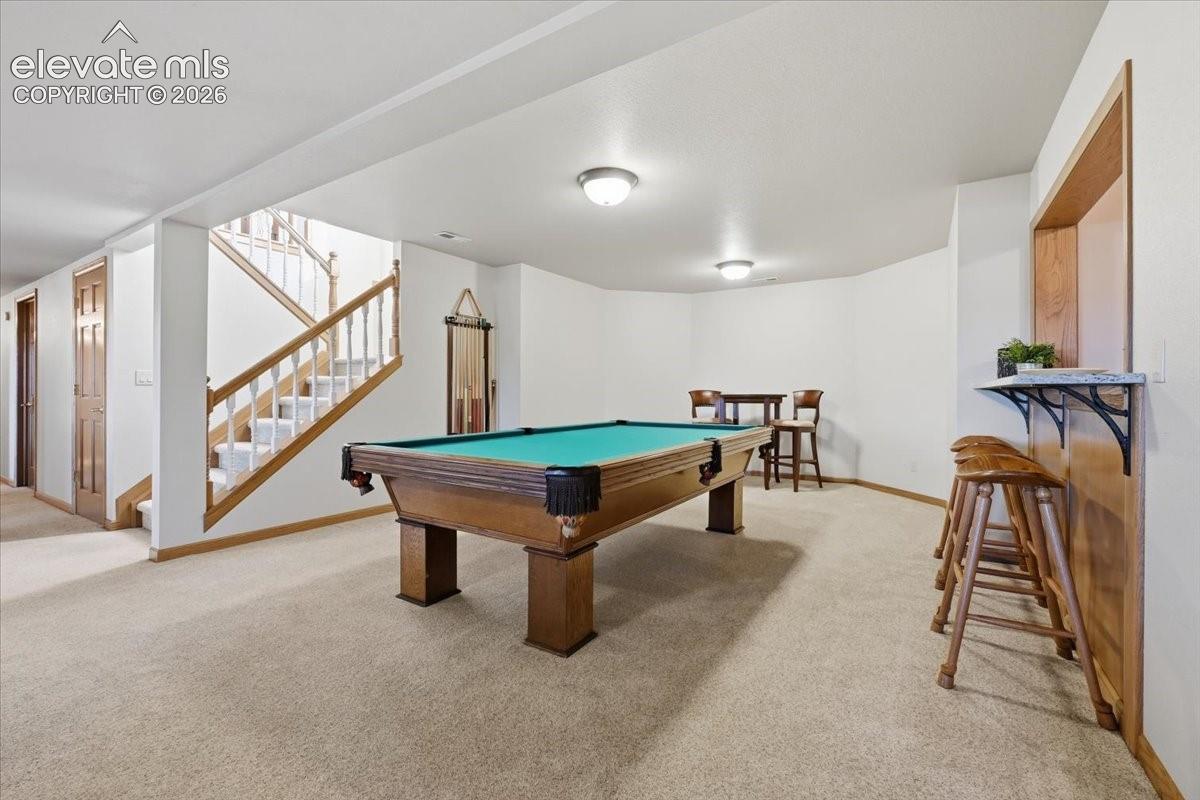 Pool table is negotiable. 