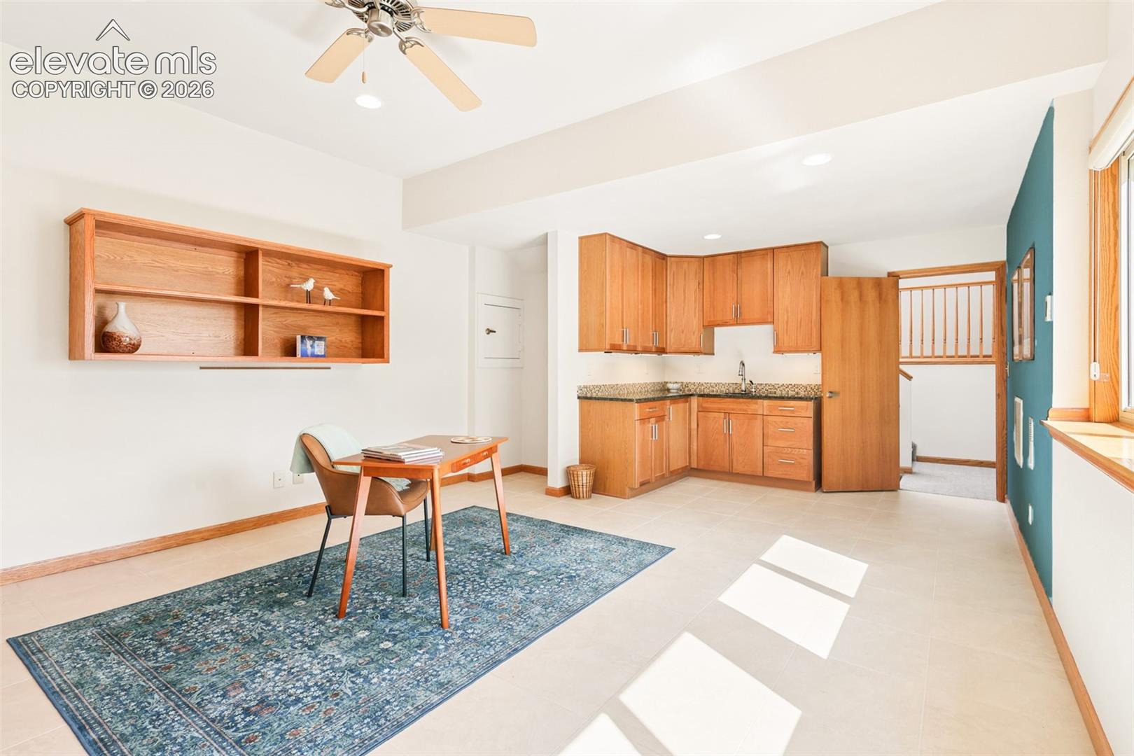 This space could be used for a multi-purpose room.