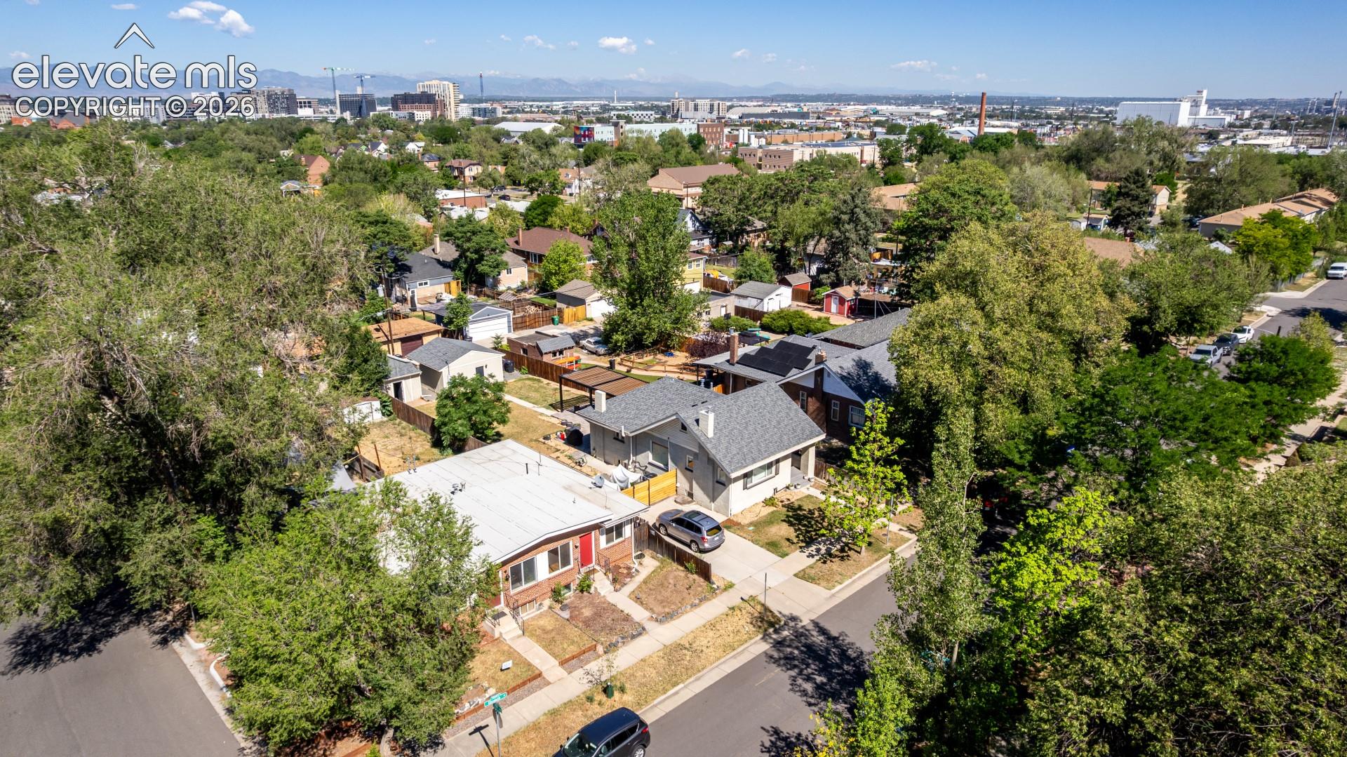Expansive backyard space