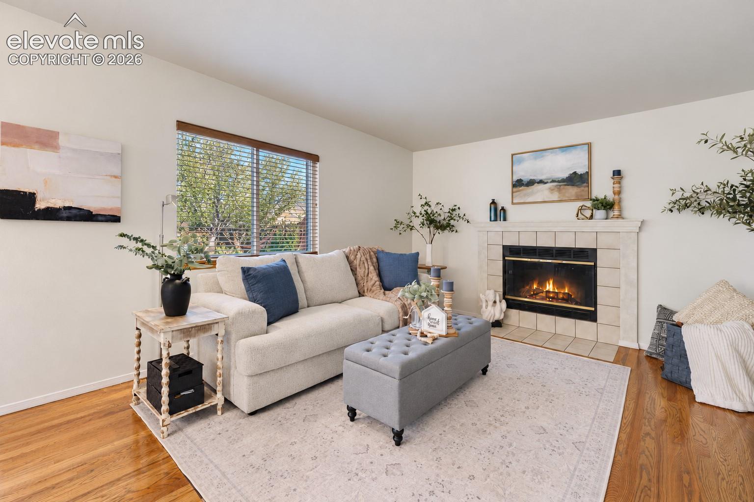 The Family Room is the perfect place to cozy up on chilly nights with the wood burning fireplace.