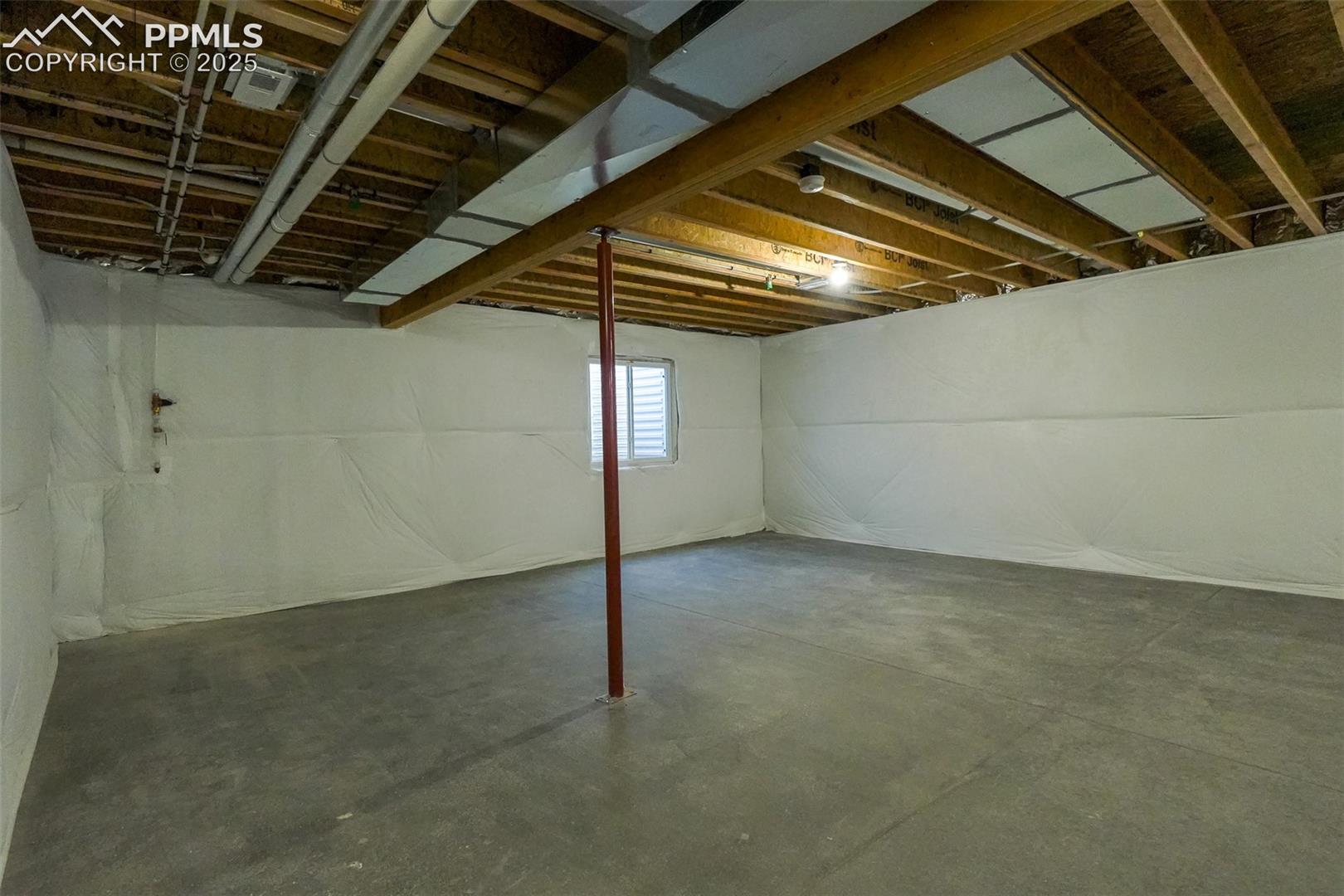 View of basement