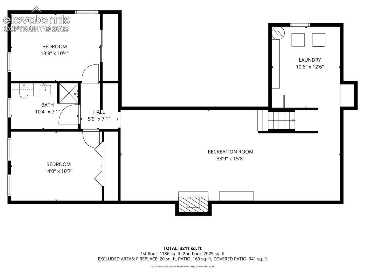Basement floor plan