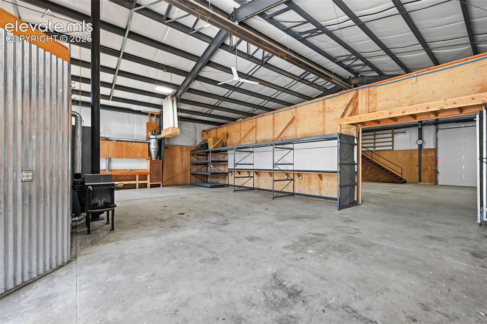 Rear workspace: Approx. 1,604 SF rear work area provides room for operations, equipment, or inventory