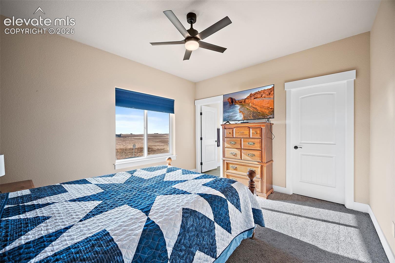 Main level bedroom with ensuite 