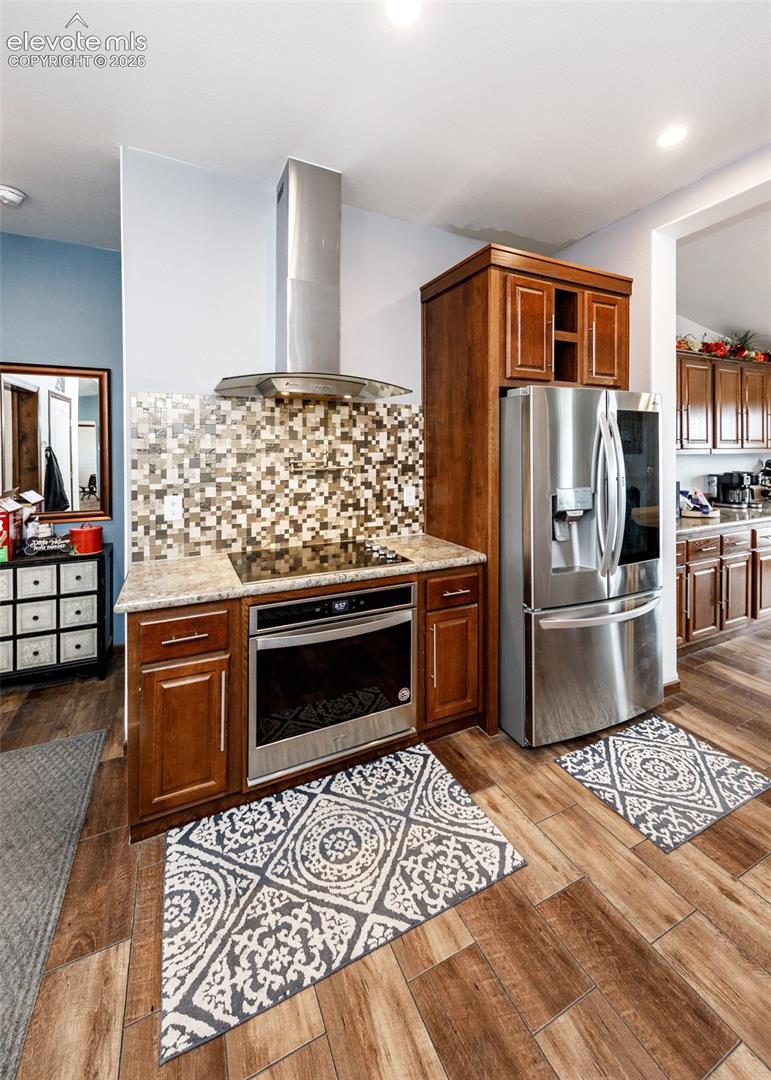 Another view of the kitchen