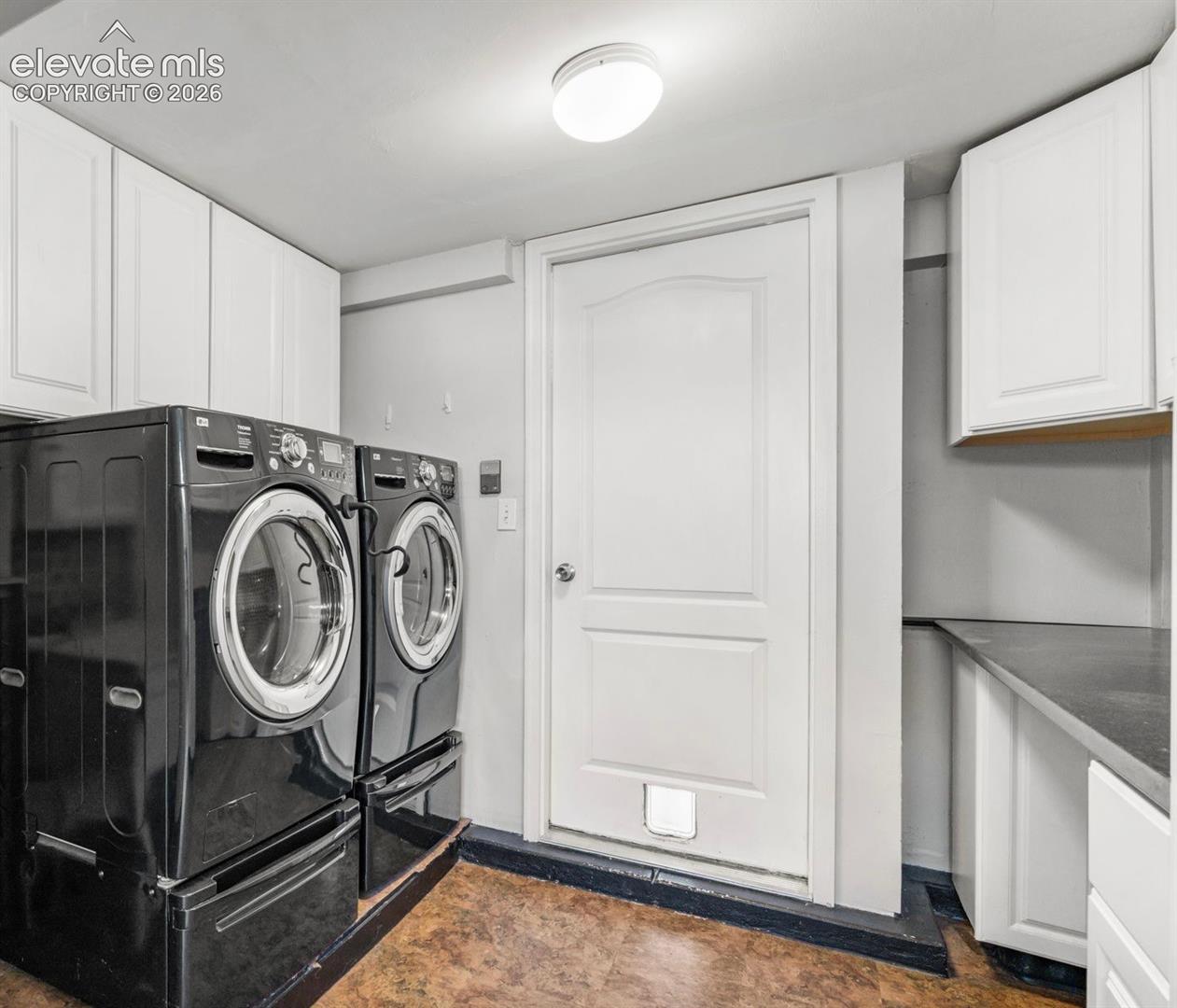 Washer, Dryer and Laundry Sink Included!