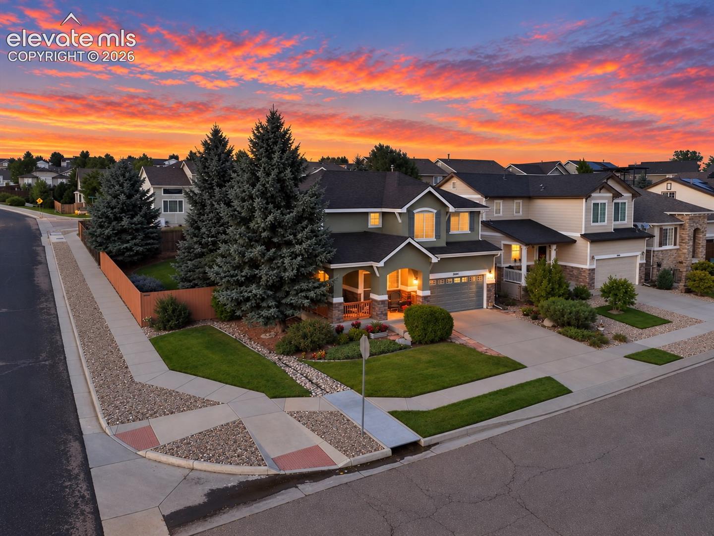 Attractive exterior details and a welcoming setting make a strong first impression from every angle.