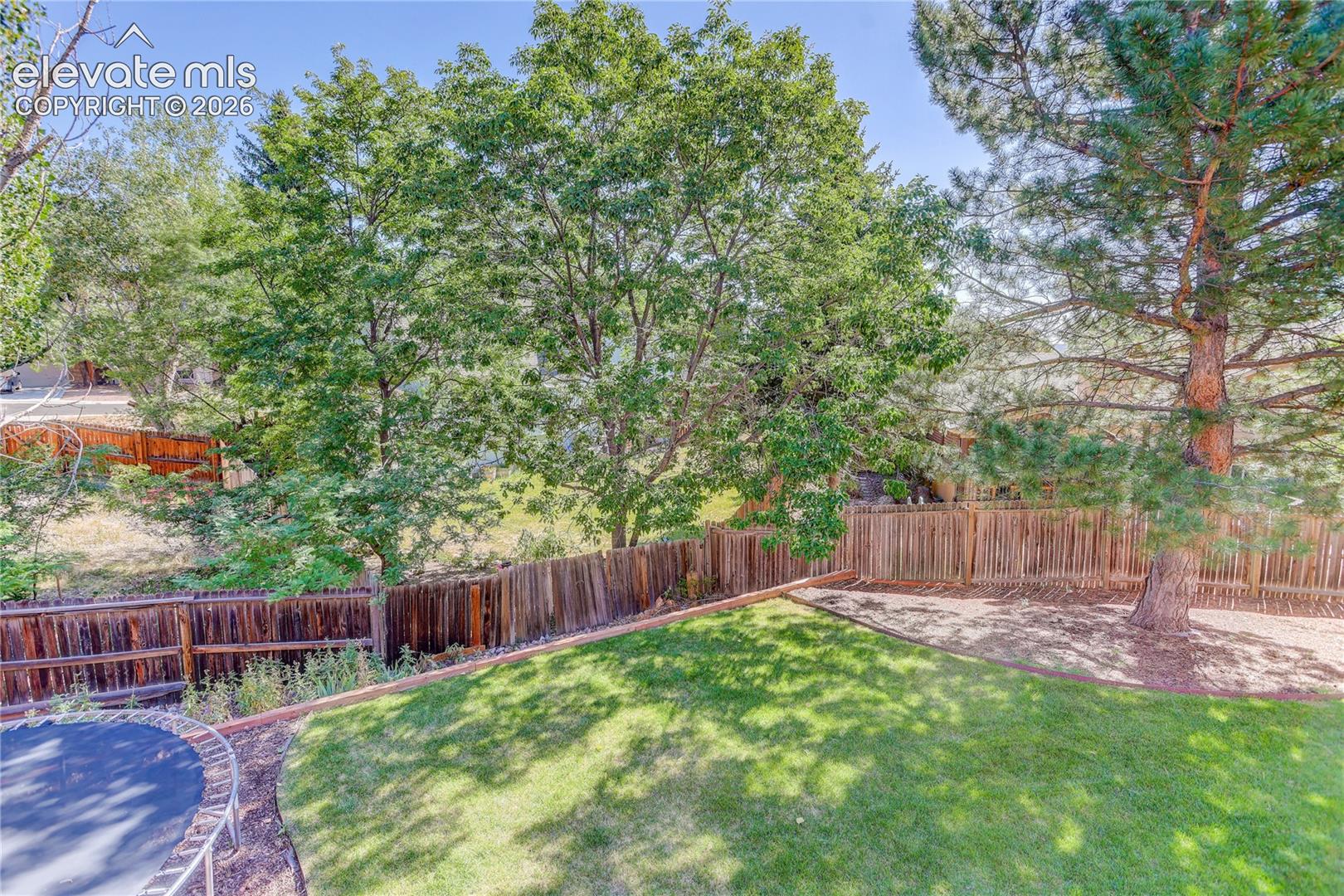 Mature trees provide shade to enjoy the outdoors