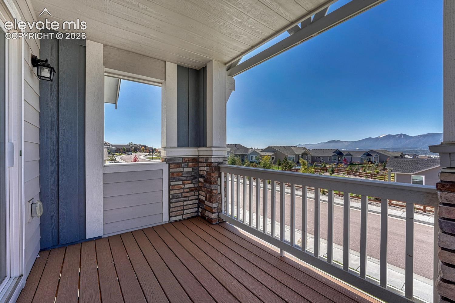 Bedroom Deck - Mountian Views