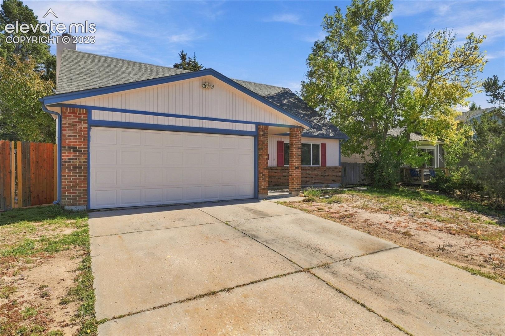 Updated Home in Briargate! 3 bed, 2 bathroom home located in the sought-after Briargate neighborhood! This home features an open floorpan with high, vaulted ceilings. Lovely remodeled kitchen with granite counter tops and a gas range. New paint inside and out, new carpet, and stainless steel appliances! Enjoy a cozy living room with fireplace, and walk-out to a large, private backyard. Academy 20 School District: Frontier Elementary, Mountain Ridge Middle, and Rampart High.