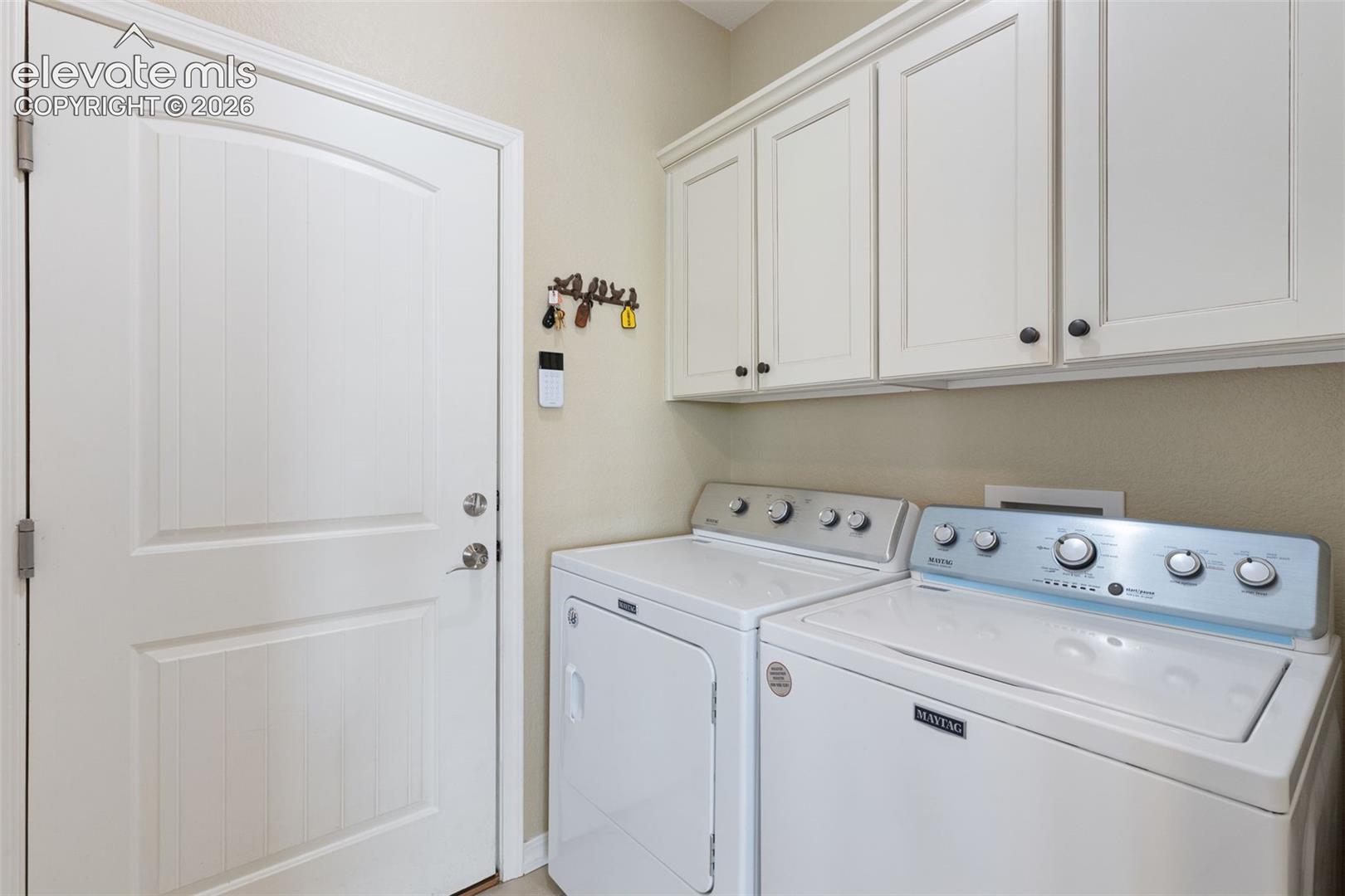 Laundry area with access 