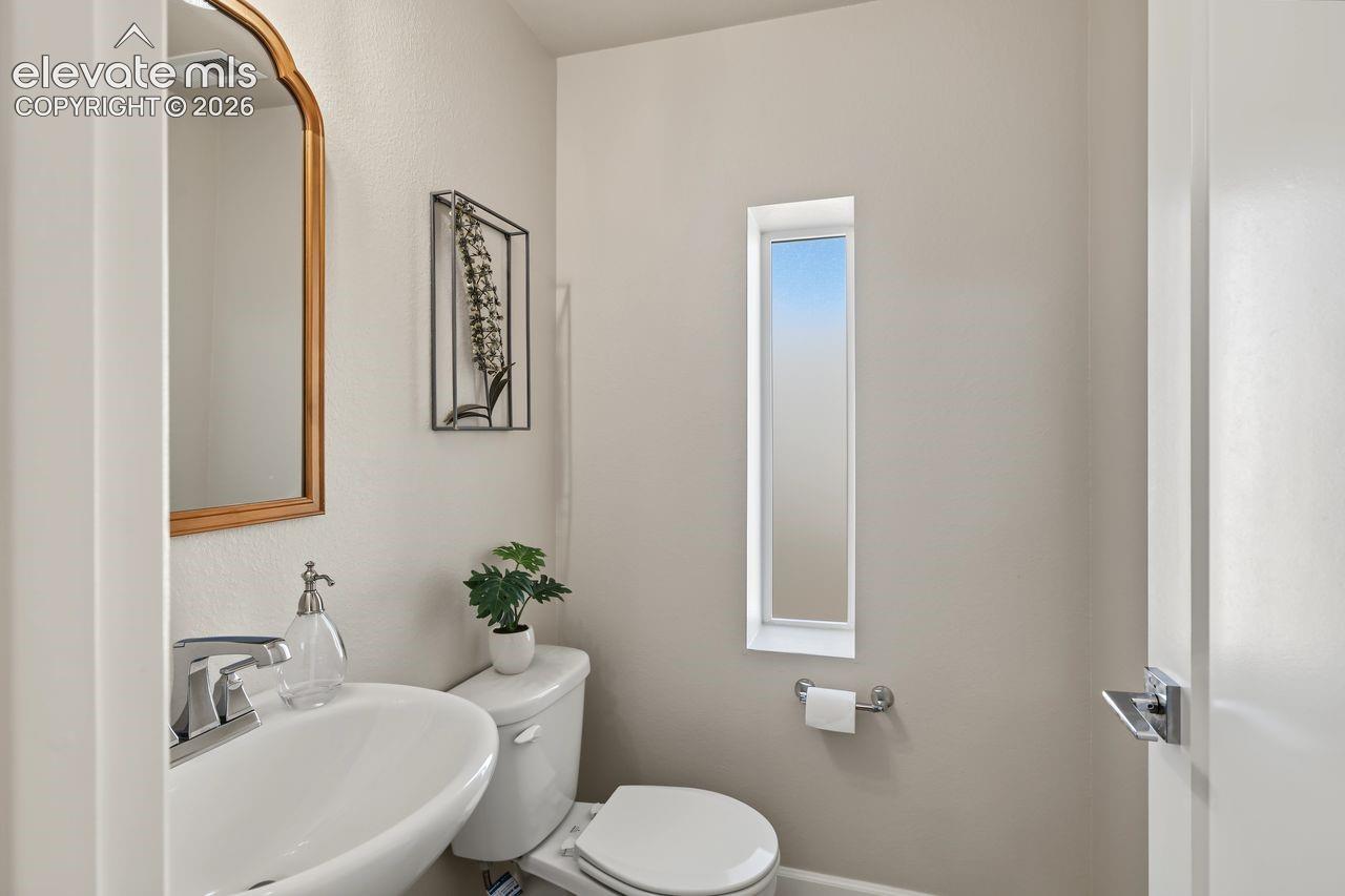 Half bath on main level