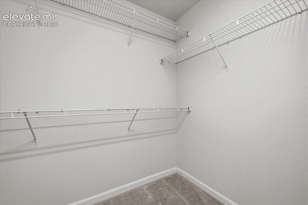 Primary walk-in closet