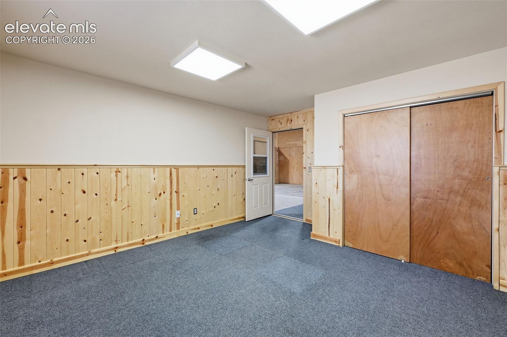 Finished reception/entry area creates a professional first impression