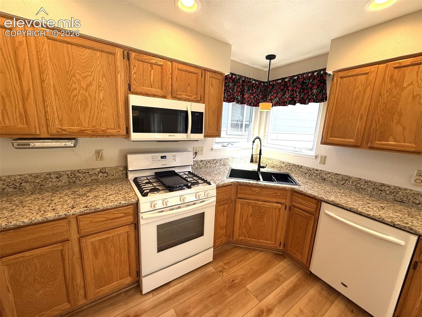 Remodeled kitchen