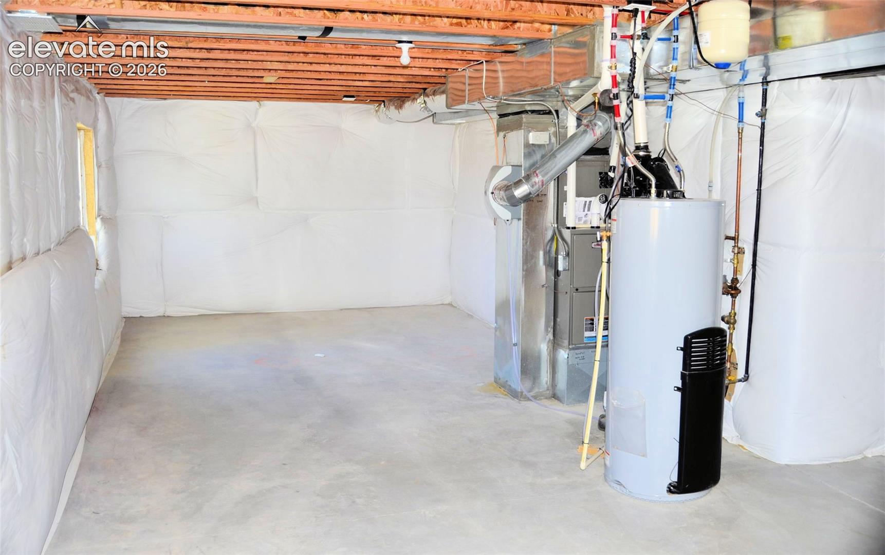 Unfinished basement