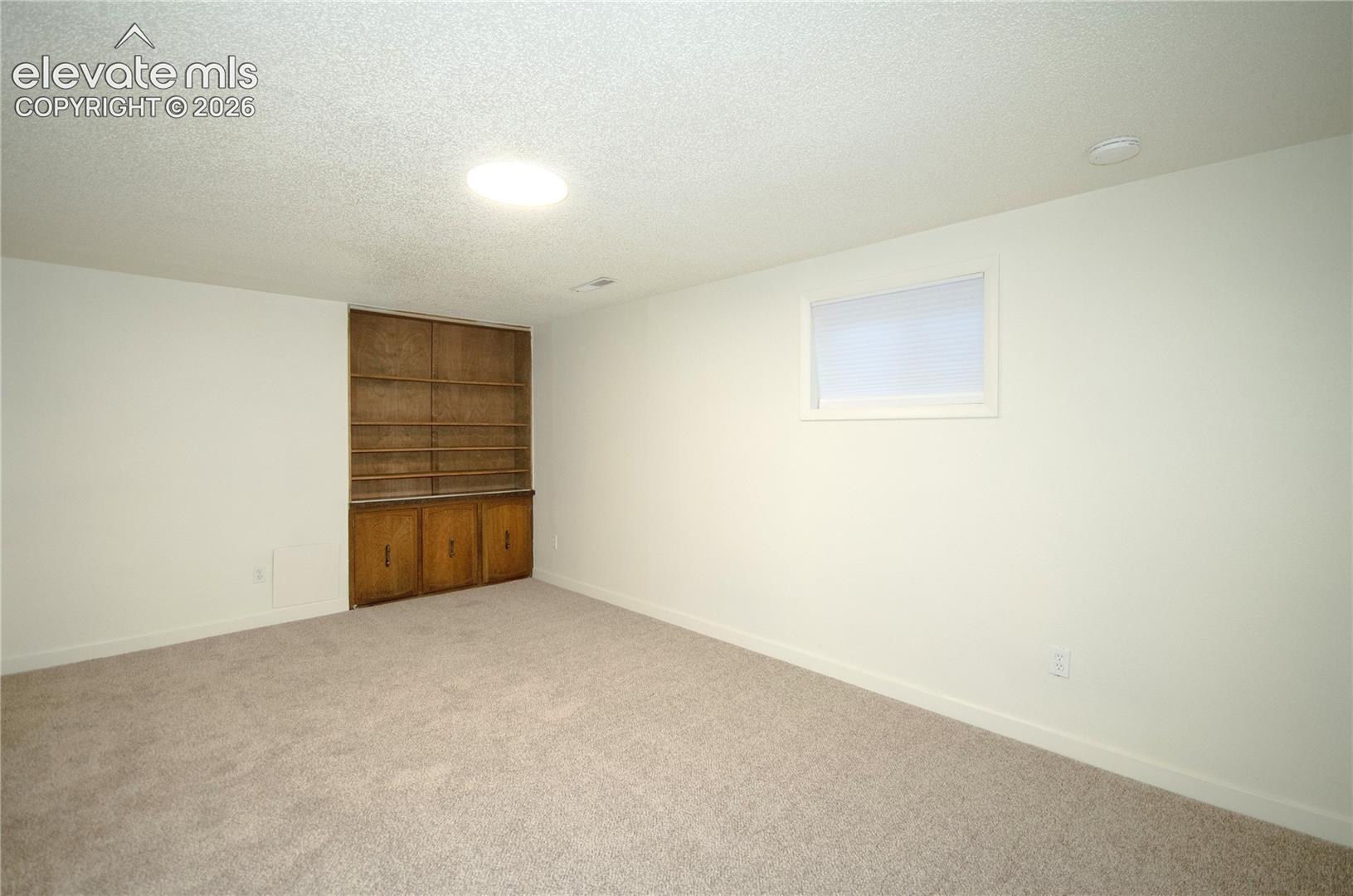 Basement bedroom