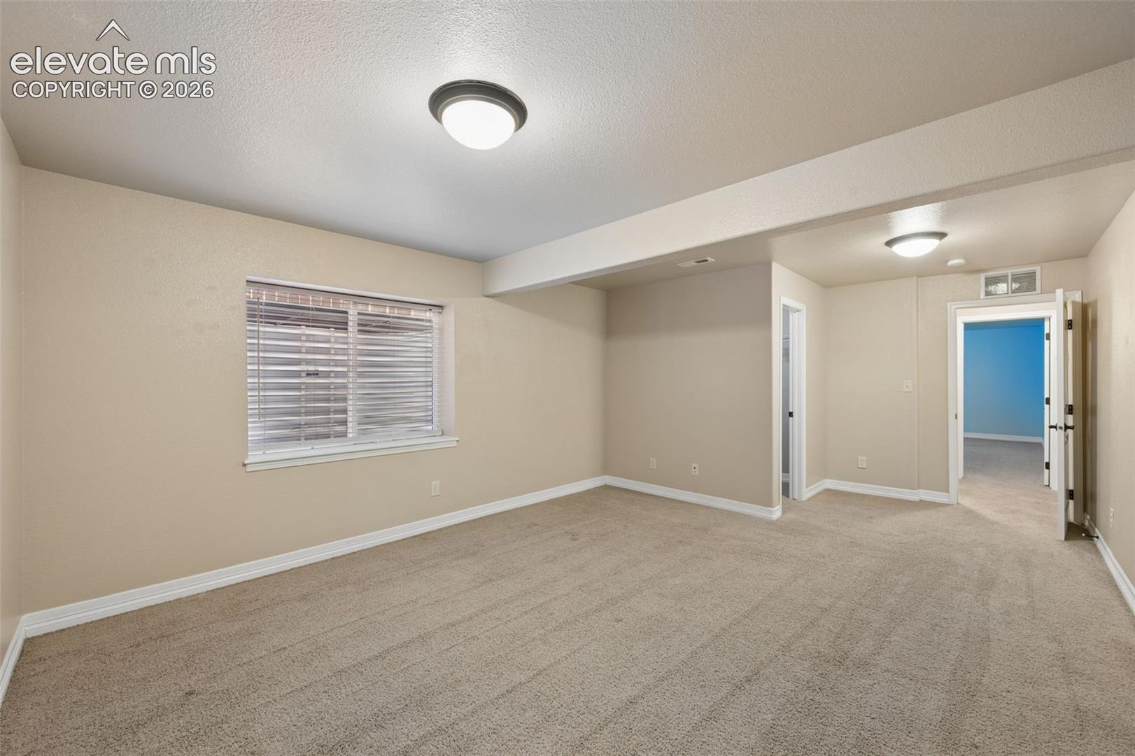 basement bedroom