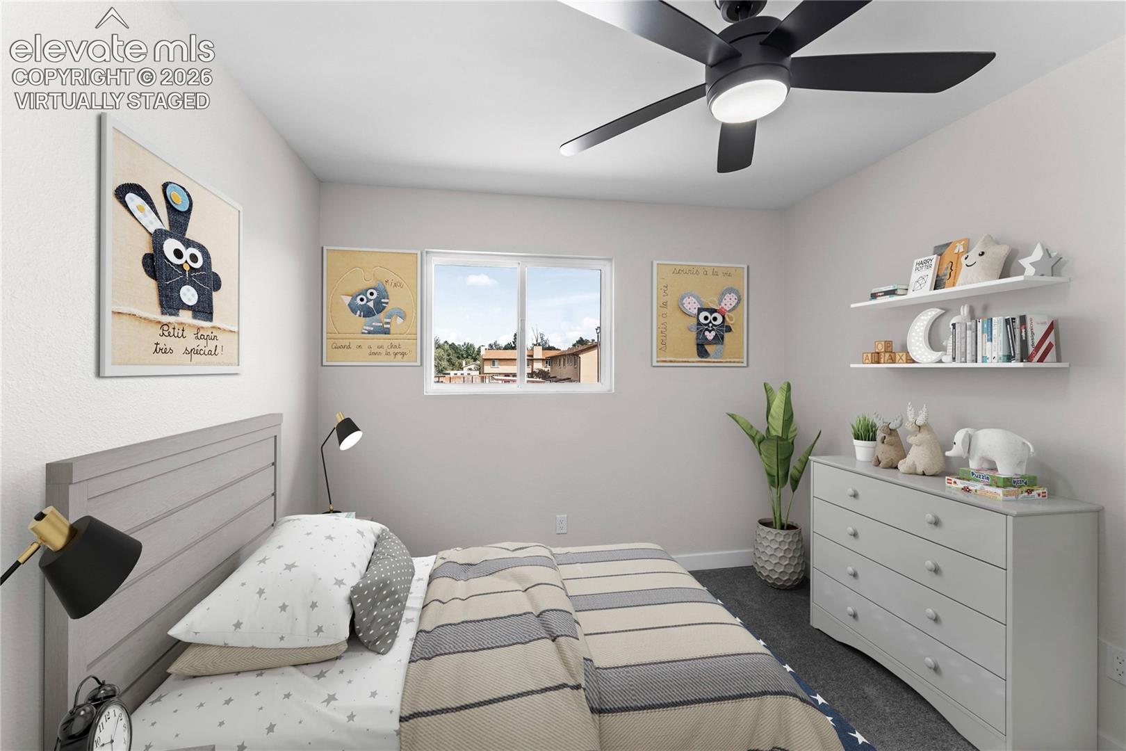 Bedroom 2(Virtually Staged)