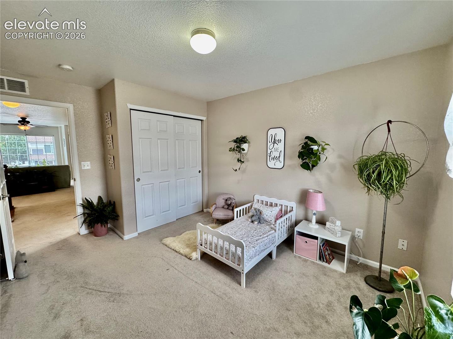 Neutral-toned wall paint throughout