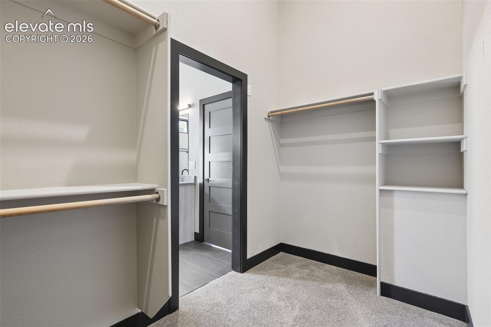 Primary Closet Soars to 15'