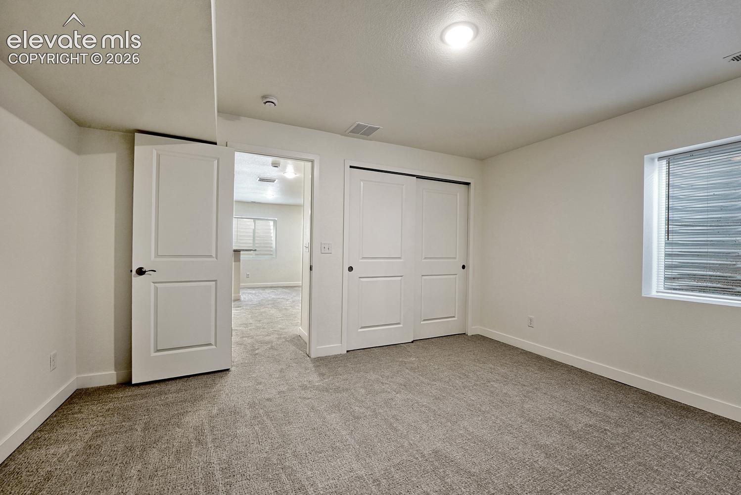 Basement bedroom