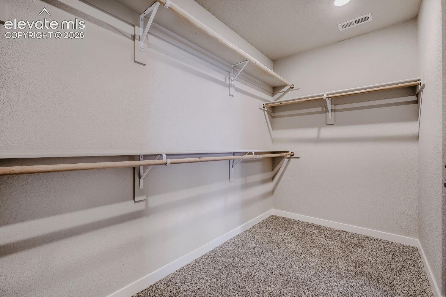 Primary Walk in closet