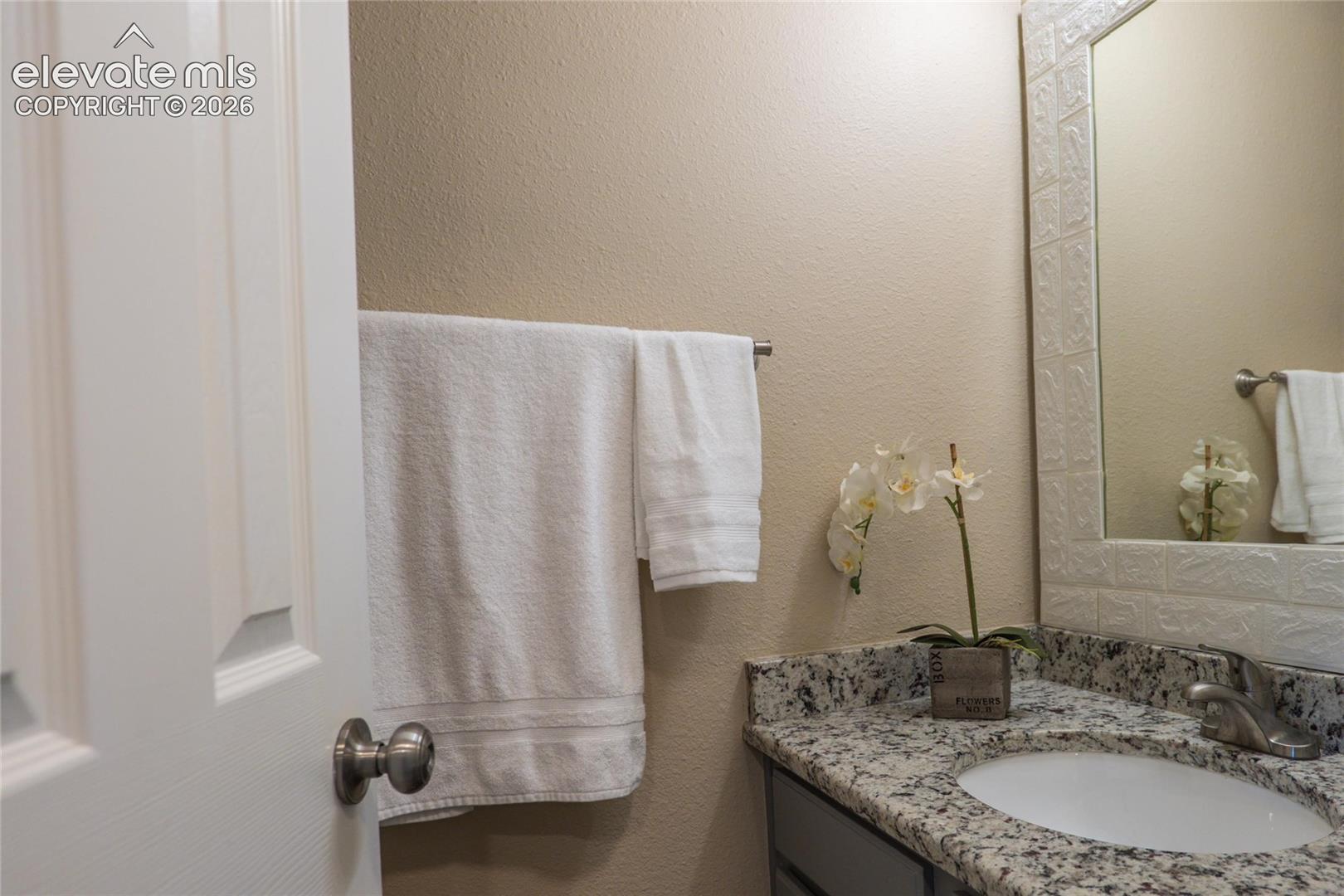 Main level 1/2 bath.