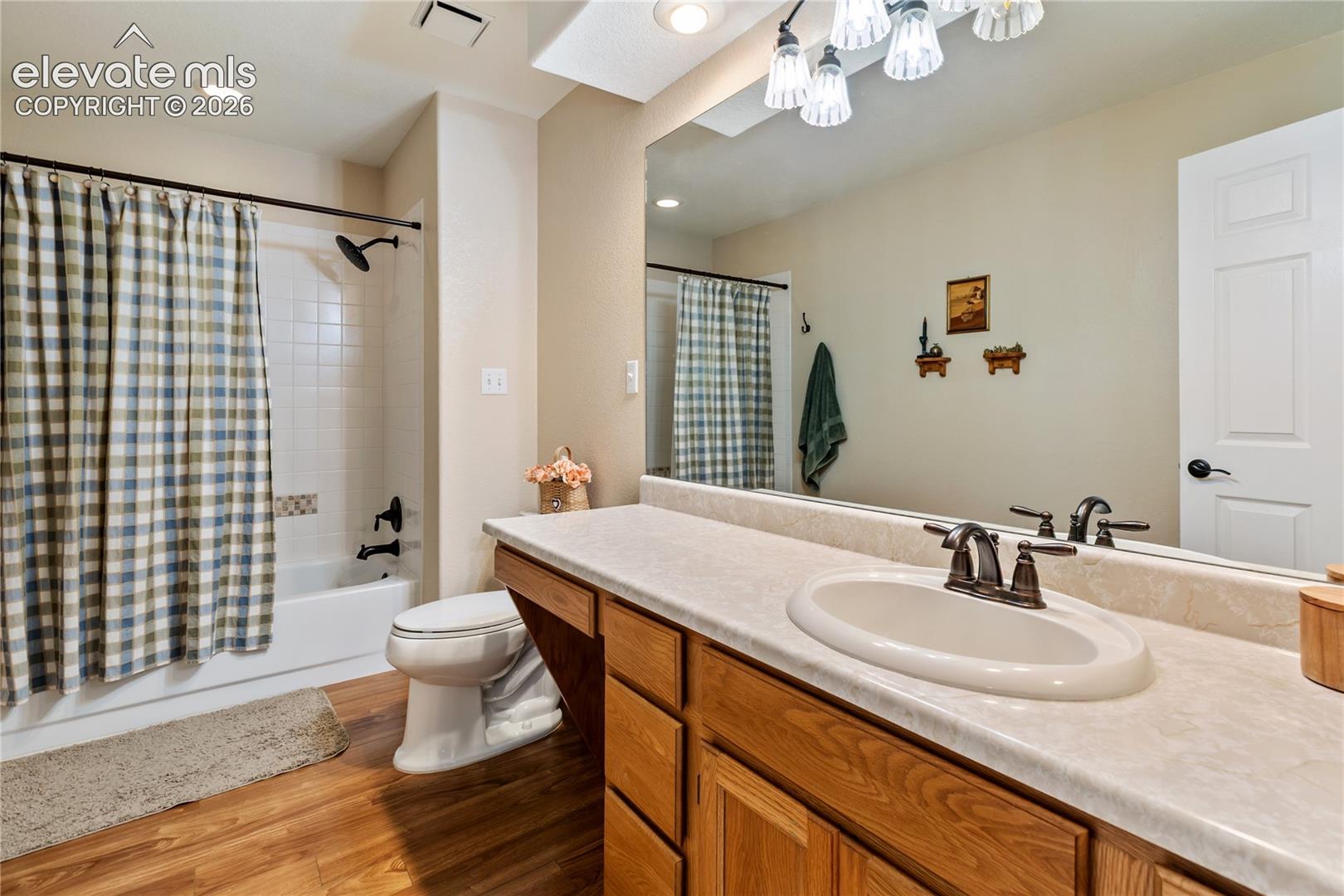 Main level hall bathroom