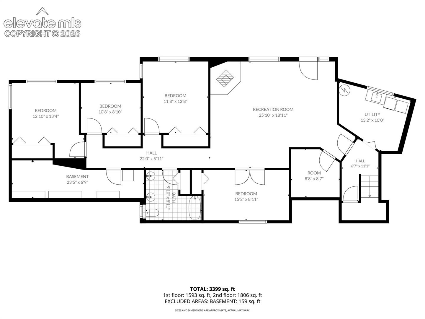 Downstairs Floorplan