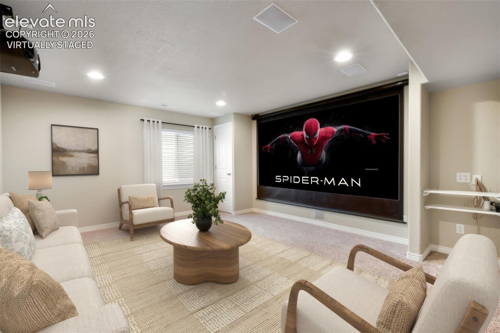 Virtually staged 