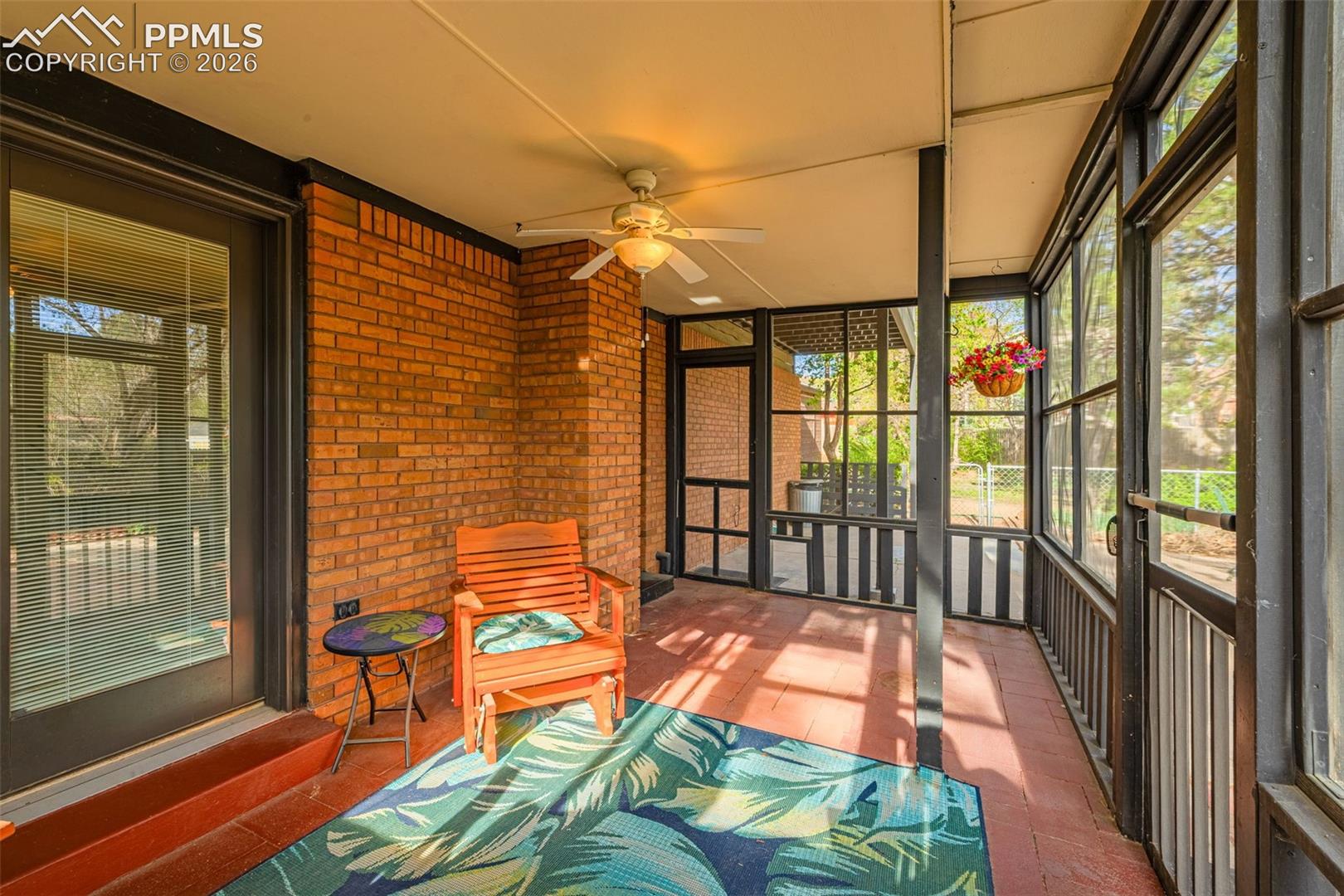 Enclosed Sun Room