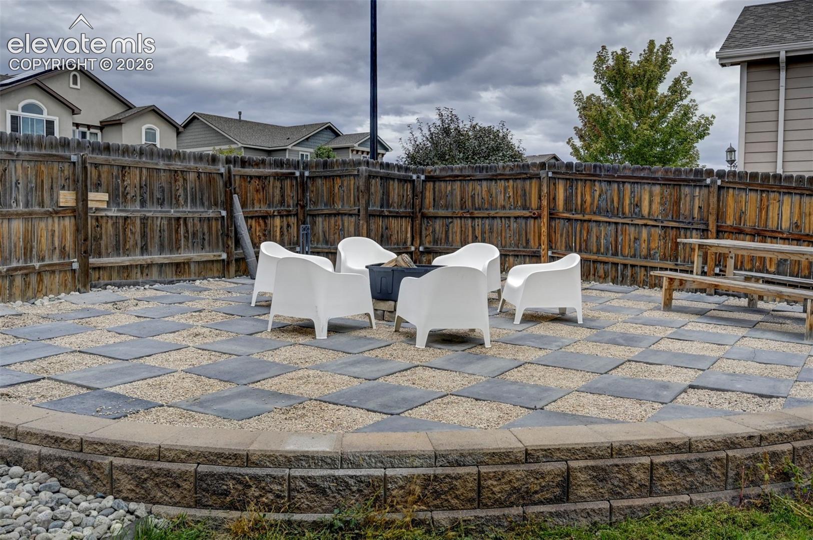 Paver patio