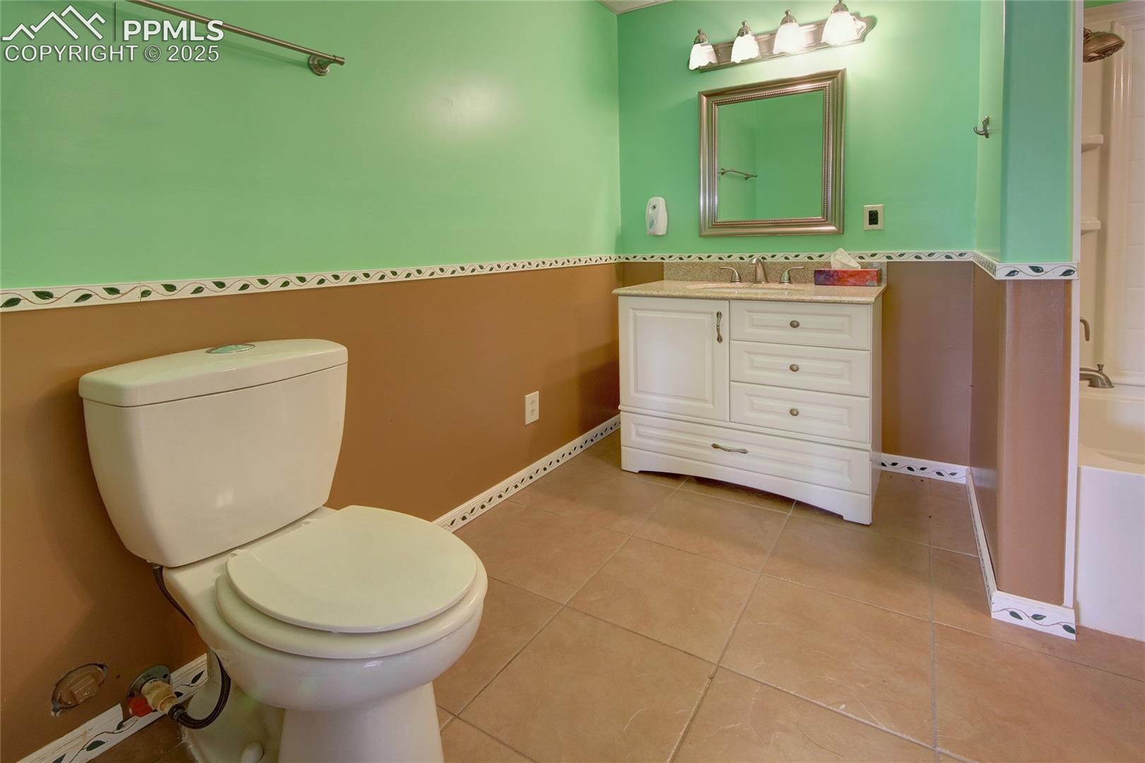 Full basement bathroom