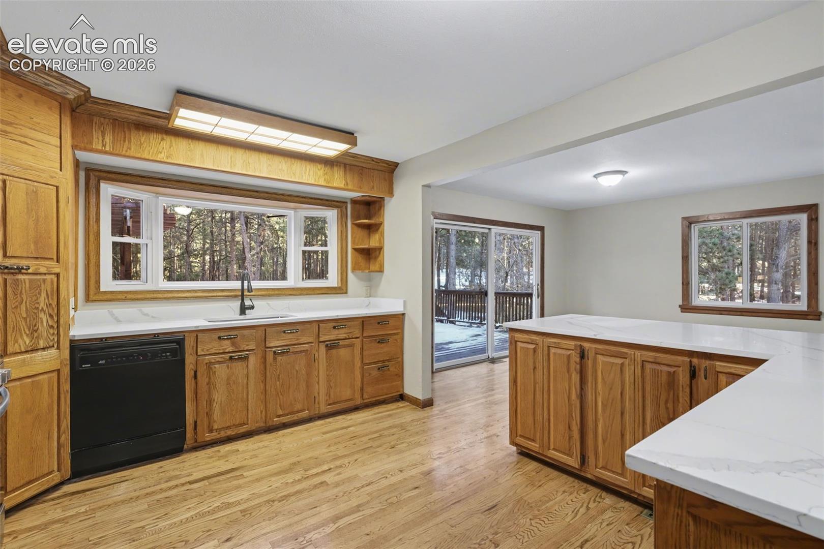 Plenty of countertop space