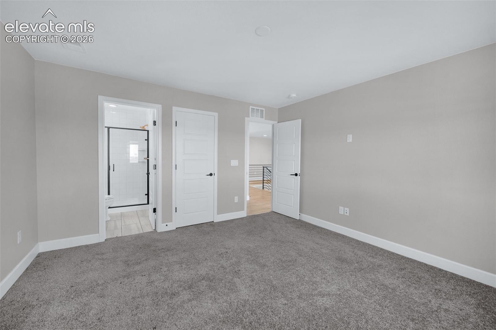 Primary Bedroom With Coffered Ceiling And Speaker Prewire