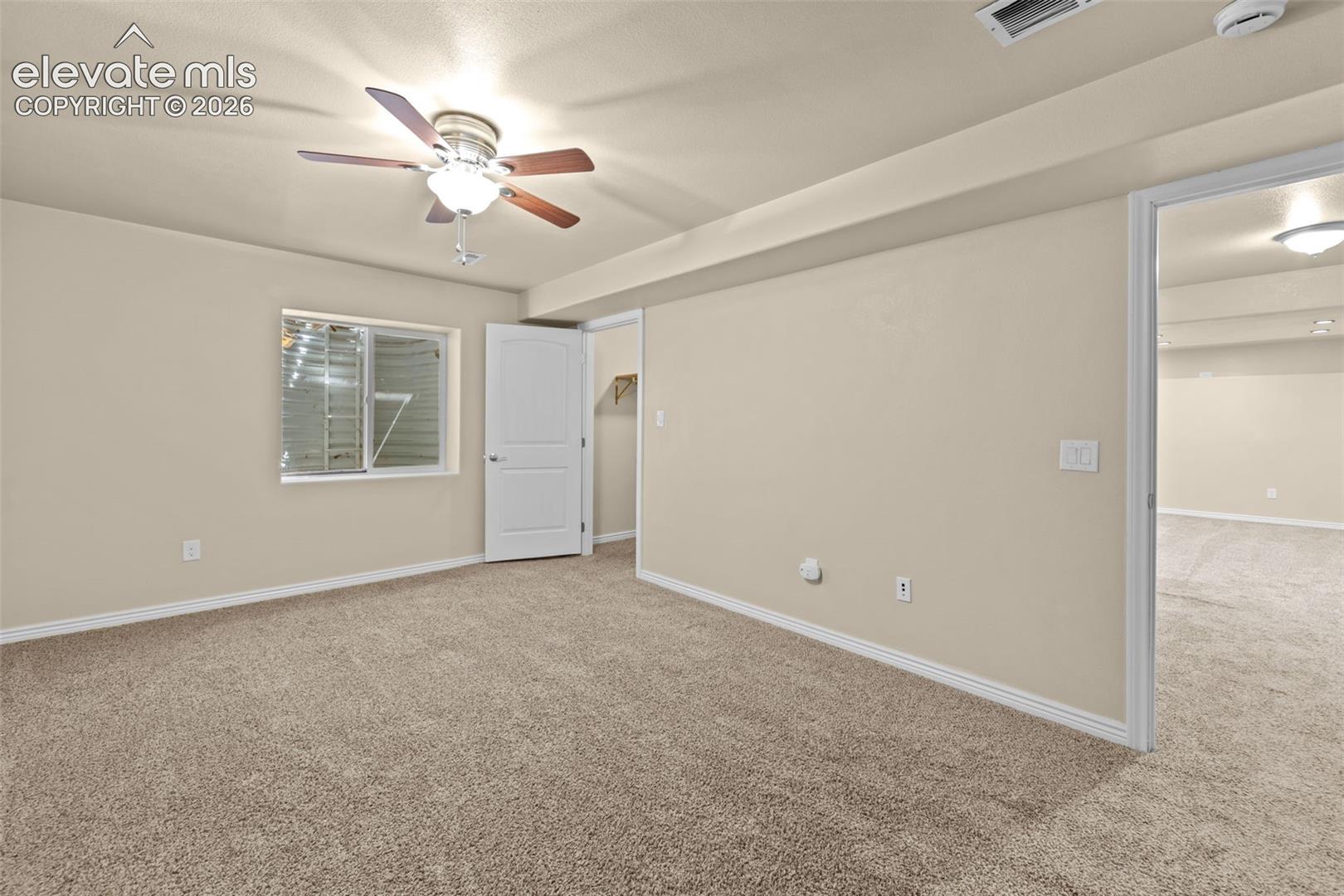 basement bedroom