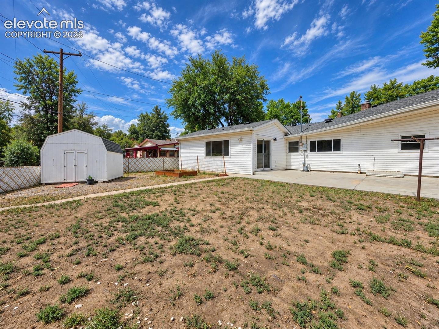 Fenced Back Yard
