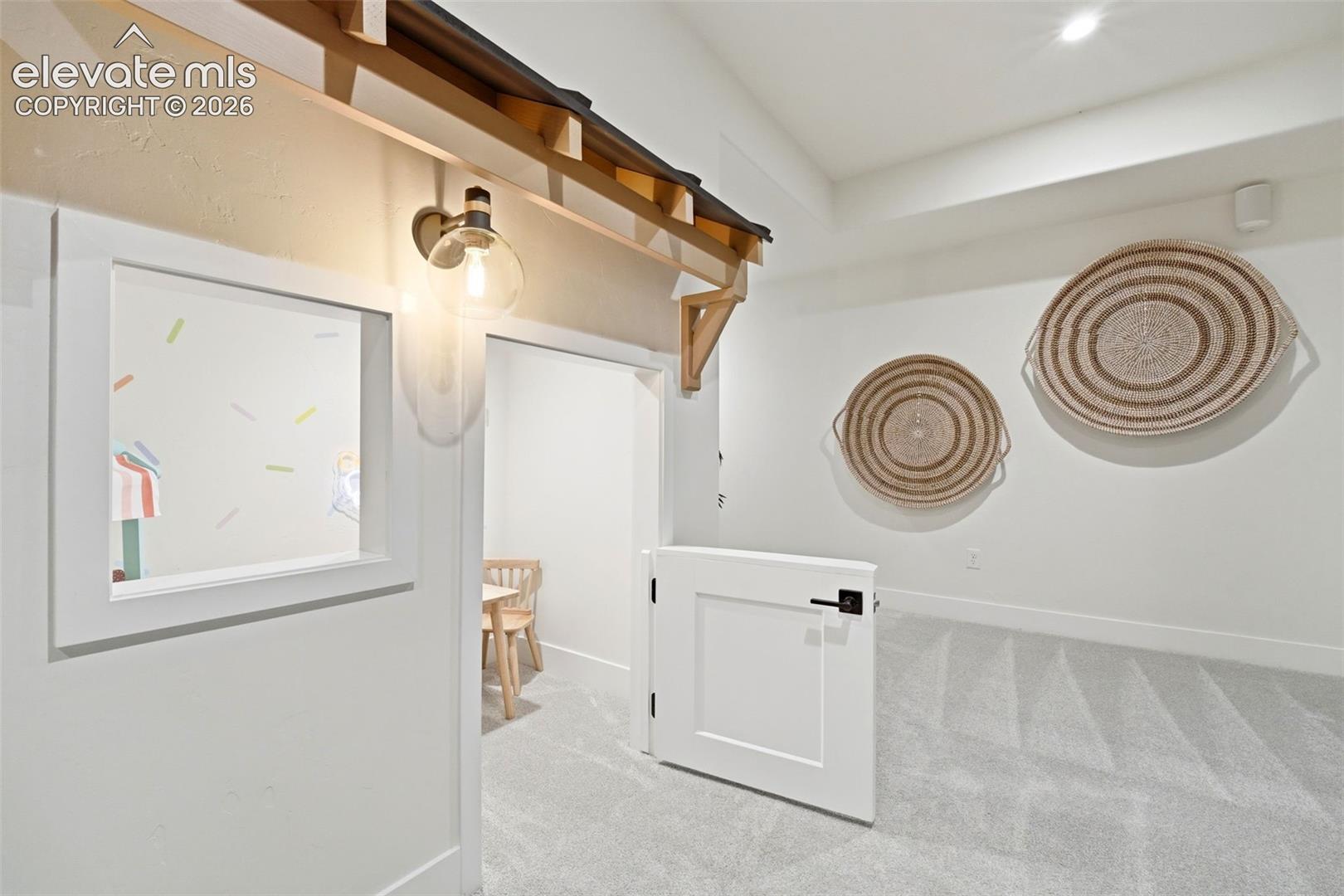 Playroom under the stairs