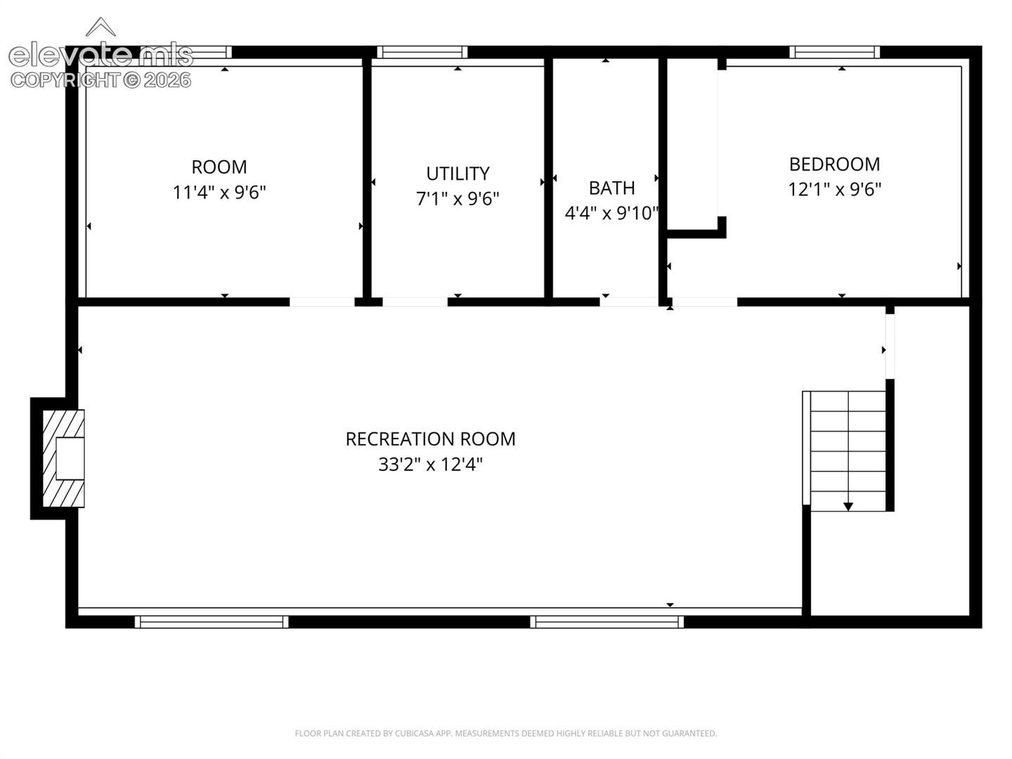 Lower Level Floor Plan