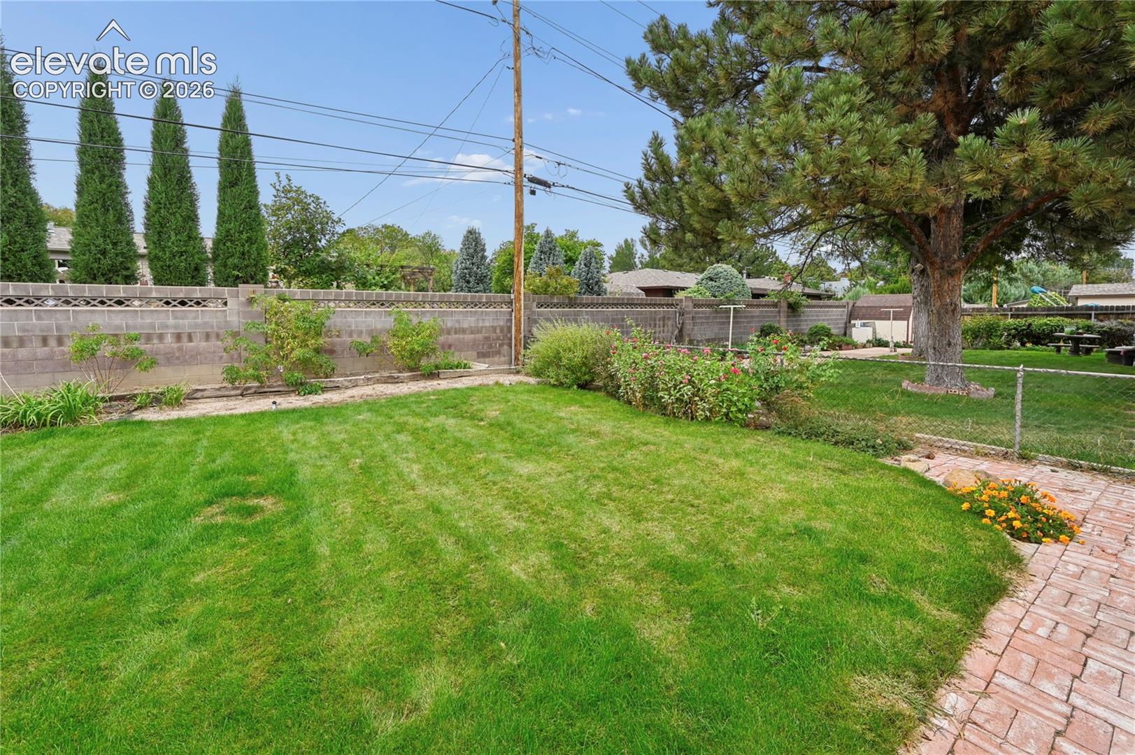 Beautifully Landscaped Backyard