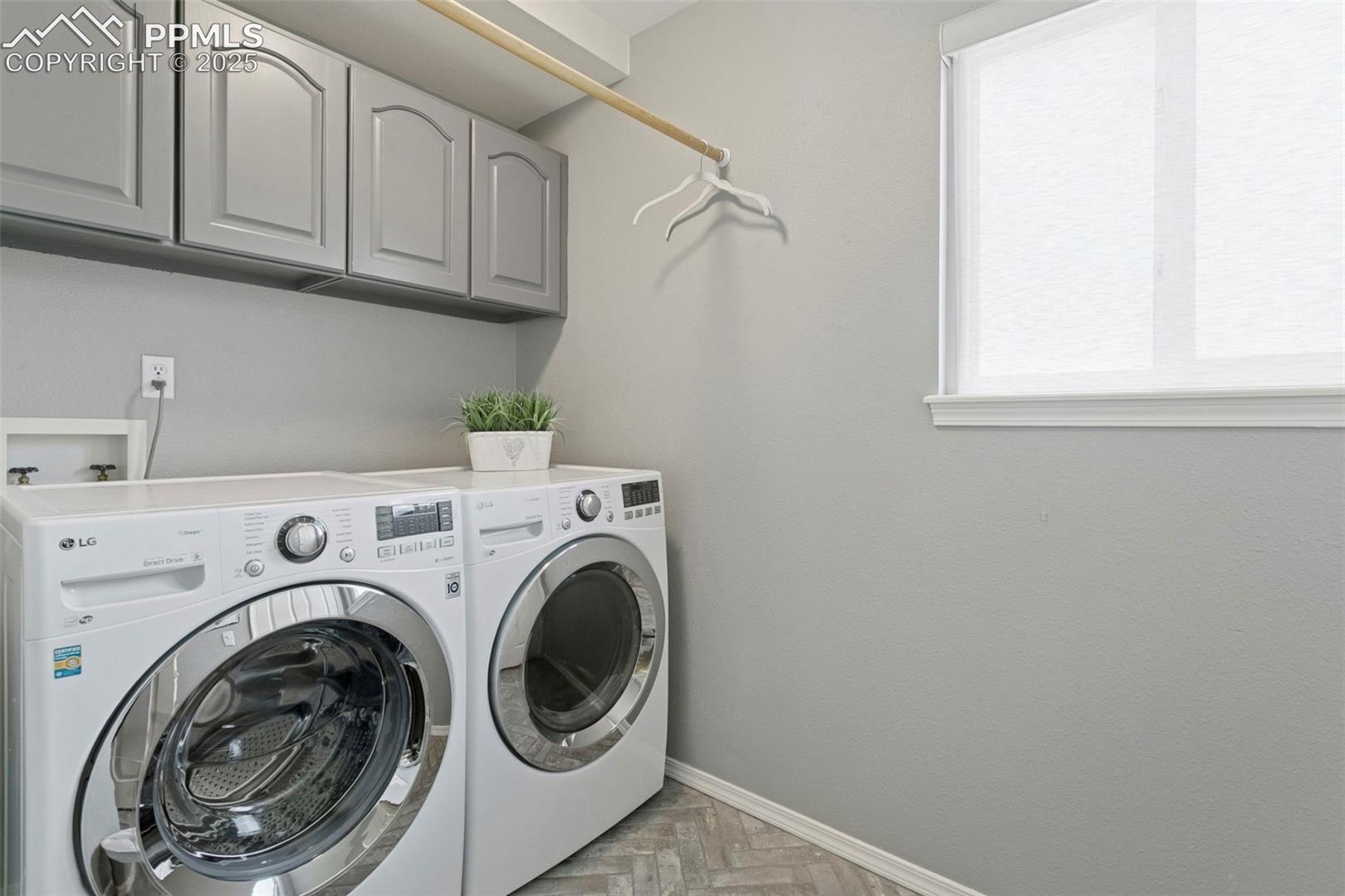 Main-level laundry!