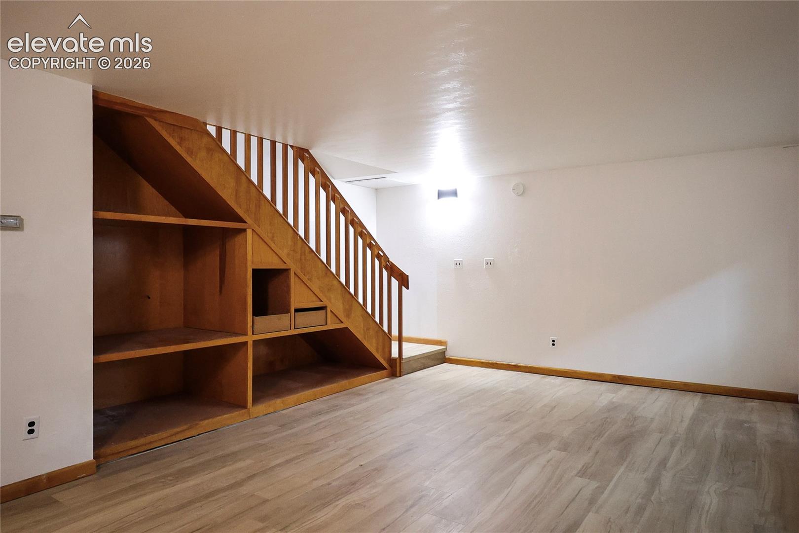 Downstairs room
