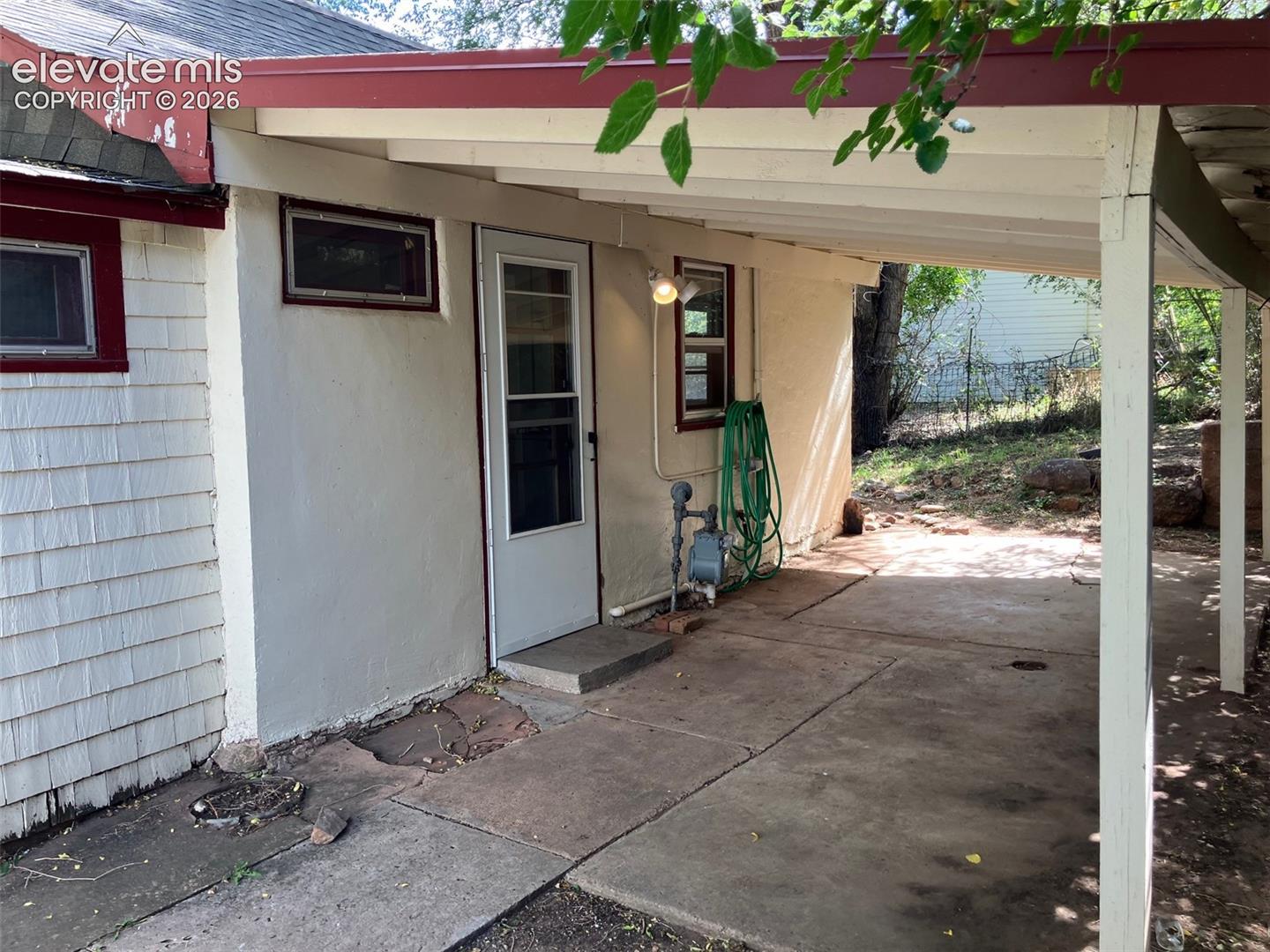Covered Porch on Main House