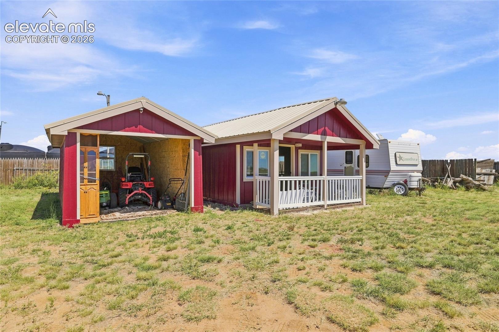 Kids playhouse and storage/parking