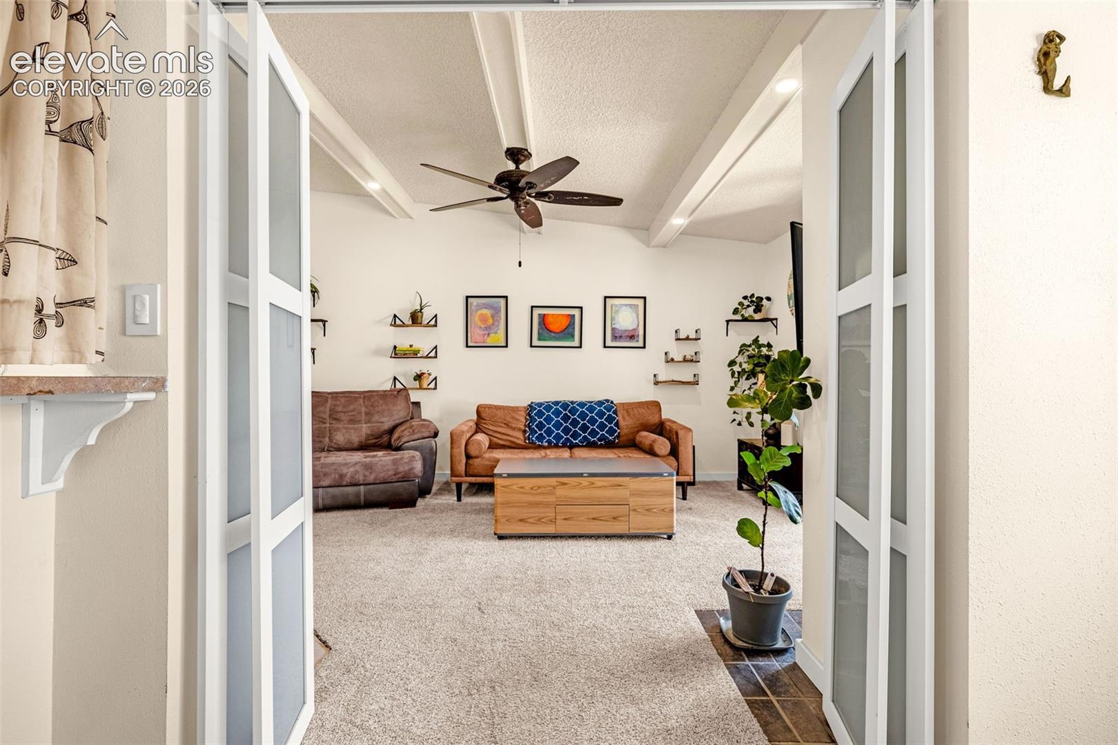 Livingroom POV bedroom